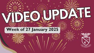 Weekly Video News - Week of 27 Jan 2025