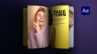Page Flip Animation | After Effects Tutorial