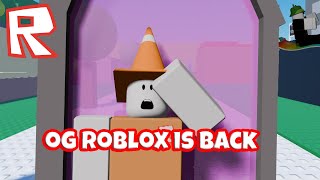 I PLAYED OG ROBLOX