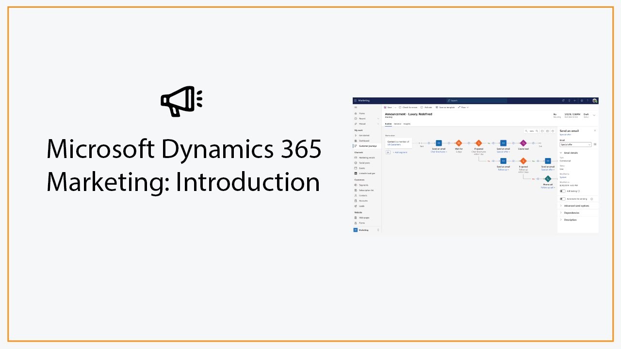 Introduction To Microsoft Dynamics 365 Marketing - YouTube