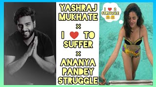 I love to suffer ft Ananya Pandey | love to suffer meme | Yashraj mukhate | Dialogue with beat