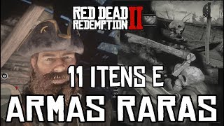 RED DEAD REDEMPTION 2 - 11 ITENS E ARMAS RARAS DO JOGO (LOCALIZAÇÕES E DICAS)