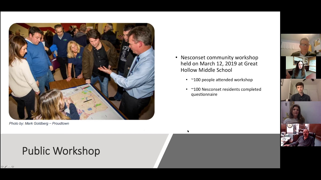 Nesconset Public Input Presentation Draft Master Plan Youtube