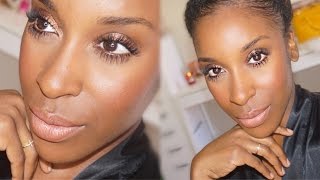 QUICK Work/School Makeup Tutorial! CHEAP and EASY | Jackie Aina