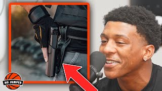 Famouss Richard on Trying to Take Cop’s Guns on Camera