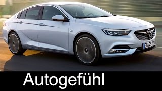 Vauxhall/Opel Insignia Grand Sport first look Exterior/Interior preview with Designer