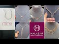 My Diamond Jewellery Shopping 🛍️ and Latest and Exclusive Diamond Necklace Designs from Malabar Gold