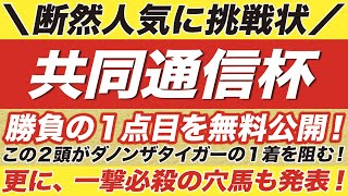 共同通信杯 2023【予想】勝負の１点目を無料公開！この２頭がダノンザタイガーの１着を阻む！その正体と一撃必殺の穴馬とは？