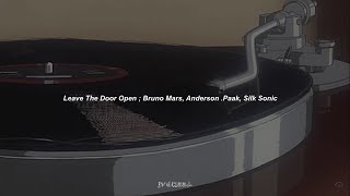 Leave The Door Open ; Bruno Mars, Anderson .Paak, Silk Sonic│〃____ :sub español: ⸼ ۰ ۪۪۫۫ -.