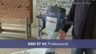 Características del demoledor BOSCH GSH 27 VC Professional