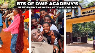 Behind the Scenes: DWP Academy Performs at Ghana National College 2024