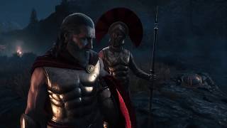Assassin's Creed Odyssey- King Leonidas Battle of Thermopylae cutscenes