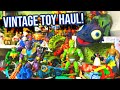 Vintage Toy Haul - Boglins, MOTU, Ninja Turtles, Defenders of the planets, Toybiz, Pingu