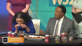 Sina and Tim take on a hot wing challenge to learn about 