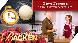 DAS sind die häufigsten Backfehler | Bettys Backtipps | Das große Backen 2023 | SAT.1