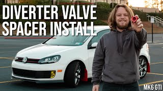 How Hard Could It Be? | MK6 GTI Diverter Valve Spacer Install