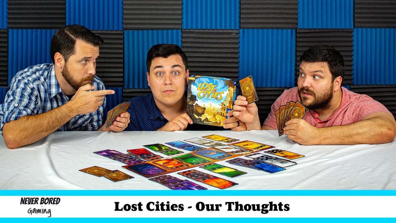Lost Cities Our Thoughts Board Game Youtube