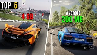 TOP 5 CAR GAMES LIKE FORZA HORIZON FOR ANDROID | Best Car Driving Games For Android 2023