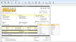 QuoteWerks Layout Designer - Features and Techniques Overview