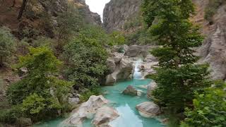 Blue river in Kurdistan