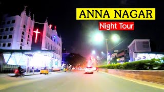 Thirumangalam to Anna Nagar | Night Drive in Chennai | Indian Biker