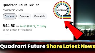 Quadrant Future Tek Ipo | Quadrant Future Tek Share Latest News | Quadrant Future Tek Share |