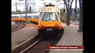 1992 IC Bremen Düsseldorf Köln Mainz - SBB Panoramawagen, Lufthansa Express