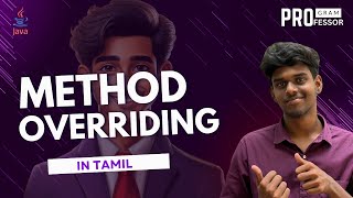 #26 Method Overriding in Java in Tamil