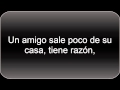 Andrés Calamaro - (MiniBar) 5 Minutos Más (Letra)