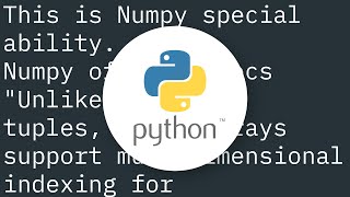 Comma index in python list bracket