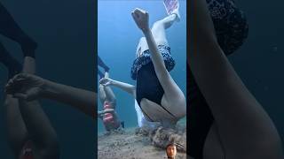 This quicksand is DEEP!#freediving