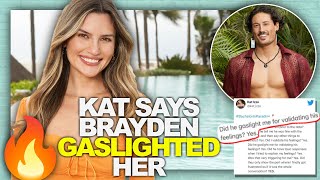 Bachelor In Paradise Exes BRAWL - Kat Accuses Brayden Of Toxic Responses Following Breakup!