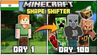 I Survived 50 days as a shapeshifter in Minecraft Hardcore