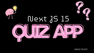 🚀 Next.js 15 Quiz App - React & TypeScript | Timer, Score, Confetti 🎉