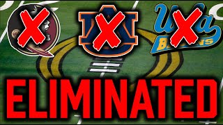 These 13 teams were ELIMINATED from playoff contention