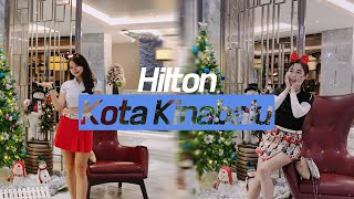 [이은채골프TV] 힐튼코타키나발루 킹스위트룸/수영장/헬스장/조식 - Hilton Kota Kinabalu