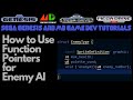 How to Use Function Pointers for Enemy AI: Sega Mega Drive / Genesis - Beginner Game Dev Tutorials