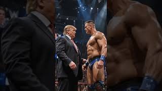 Donald Trump vs Jonh cena #trump #ai