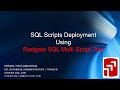Using Redgate SQL MultiScript Tool for