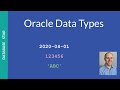 Oracle Data Types: Definition and When to Use Them