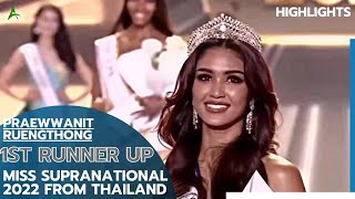 [FULL PERFORMANCE] Praewwanit Ruengthong - 1st runner up Miss Supranational 2022 from Thailand