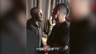 TERENCE CRAWFORD \u0026 JOSE BENAVIDEZ JR GET INTO CONFRONTATION! \