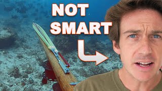 I got schooled by a school of fish (spearfishing)