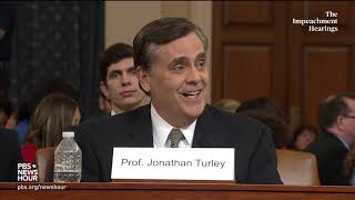 WATCH: There’s ‘more rage than reason’ in impeachment debate, Turley testifies
