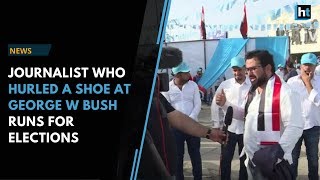 Iraqi journalist who threw shoe at Bush runs for parliament