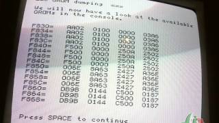 Texas Instruments TI-99/8 - Testing Computer Program - List of Groms