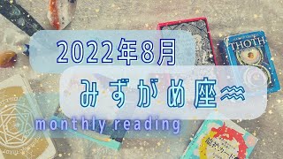 【2022年8月】みずがめ座♒️今月のテーマ・仕事・恋愛・起こりそうな事🌏