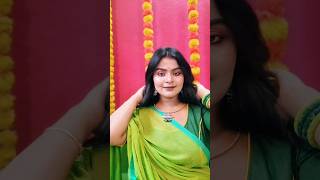 #durgapujolook Durga pujo saptami look | saptami look in saree