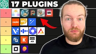 TOP 17 ChatGPT PLUGINS Ranked! [Don't Miss These]