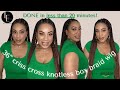 *New* Amazon Kalyss 36 Inch Criss Cross Braided Knotless Full Lace Wig Install 🔥